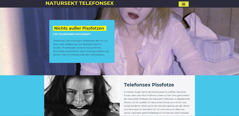 Telefonsex Pissfotzen